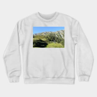 Pizol, Alps, Switzerland Crewneck Sweatshirt